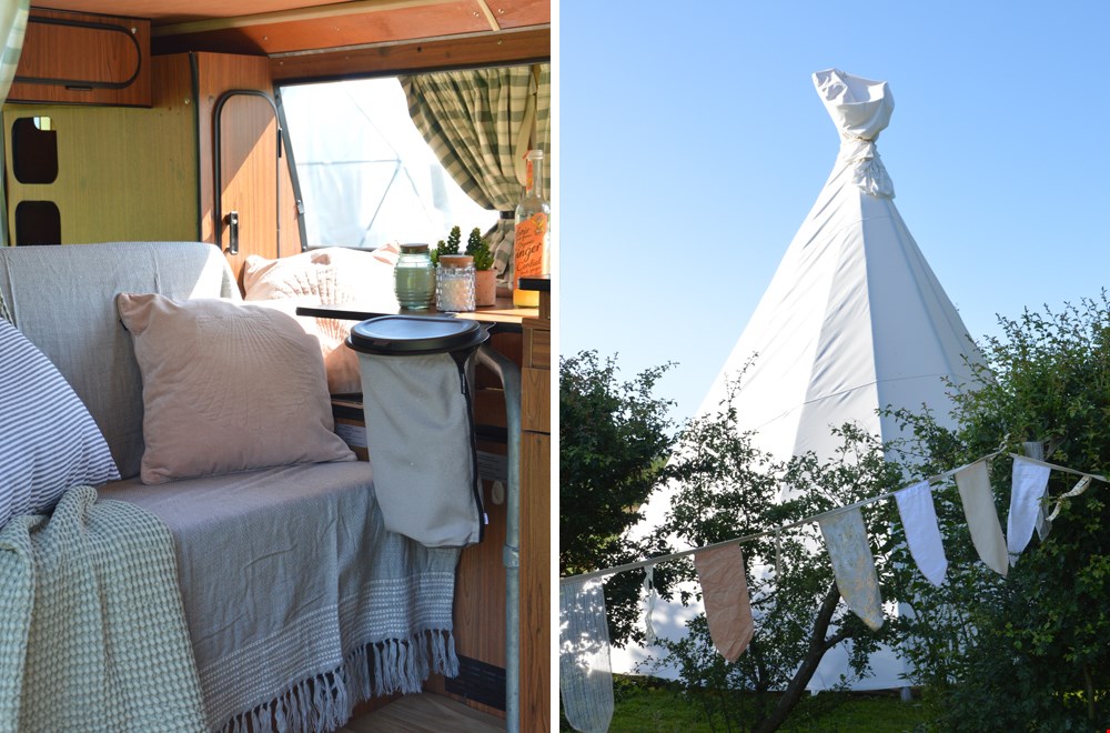 Stylish ingericht op een stylish camping Stylish ingericht op een stylish camping